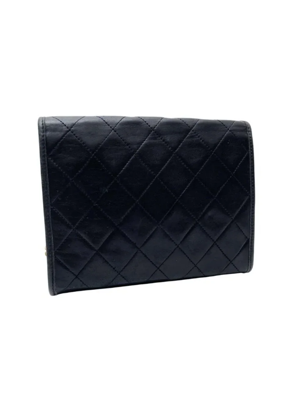Chanel Lambskin Mini Quilted Chain Shoulder Bag CC Logo - Picture 2 of 10